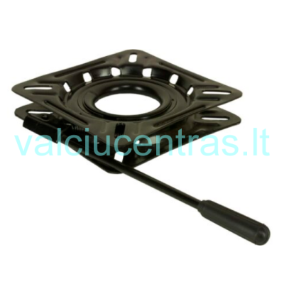 Sukiojimo mechanizmas su 12 fiksavimo padėčių